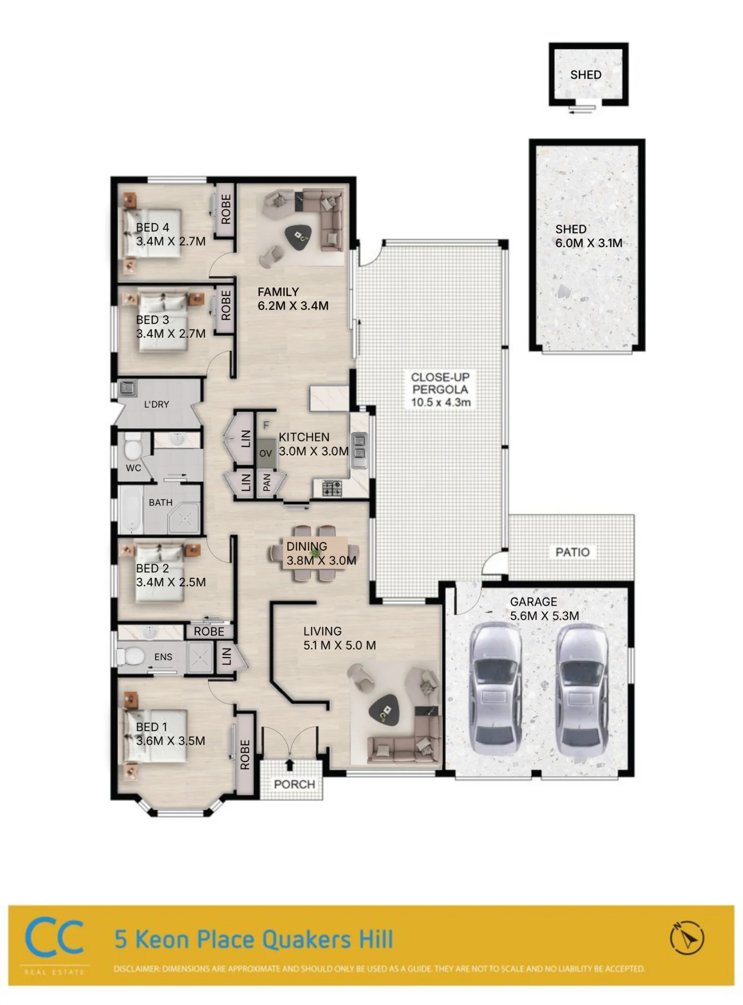 5 Keon Place, Quakers Hill, NSW 2763