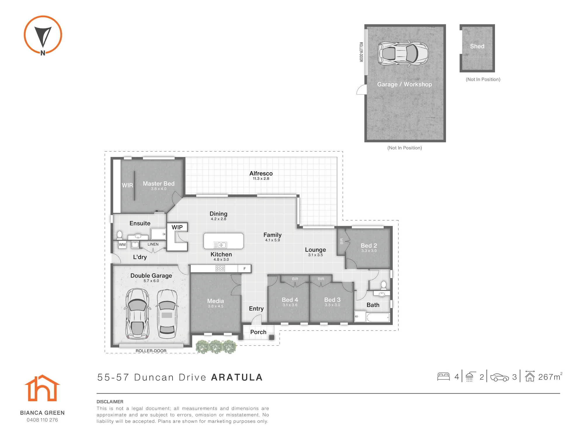 55-57 Duncan Drive, Aratula, Qld 4309