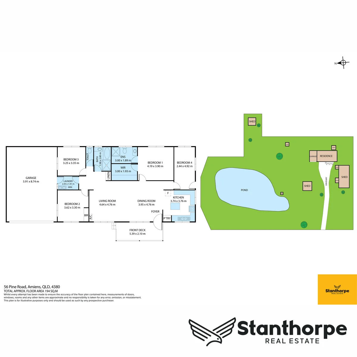 56 Pine Road, Amiens, Qld 4380