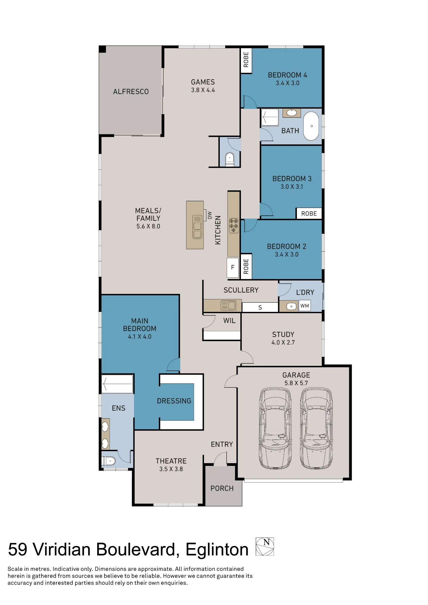 59 Viridian Boulevard, Eglinton, WA 6034