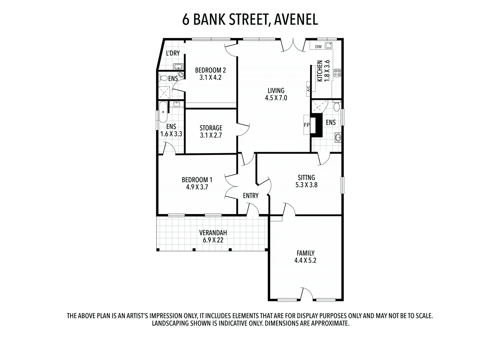 6 BANK STREET, Avenel, Vic 3664