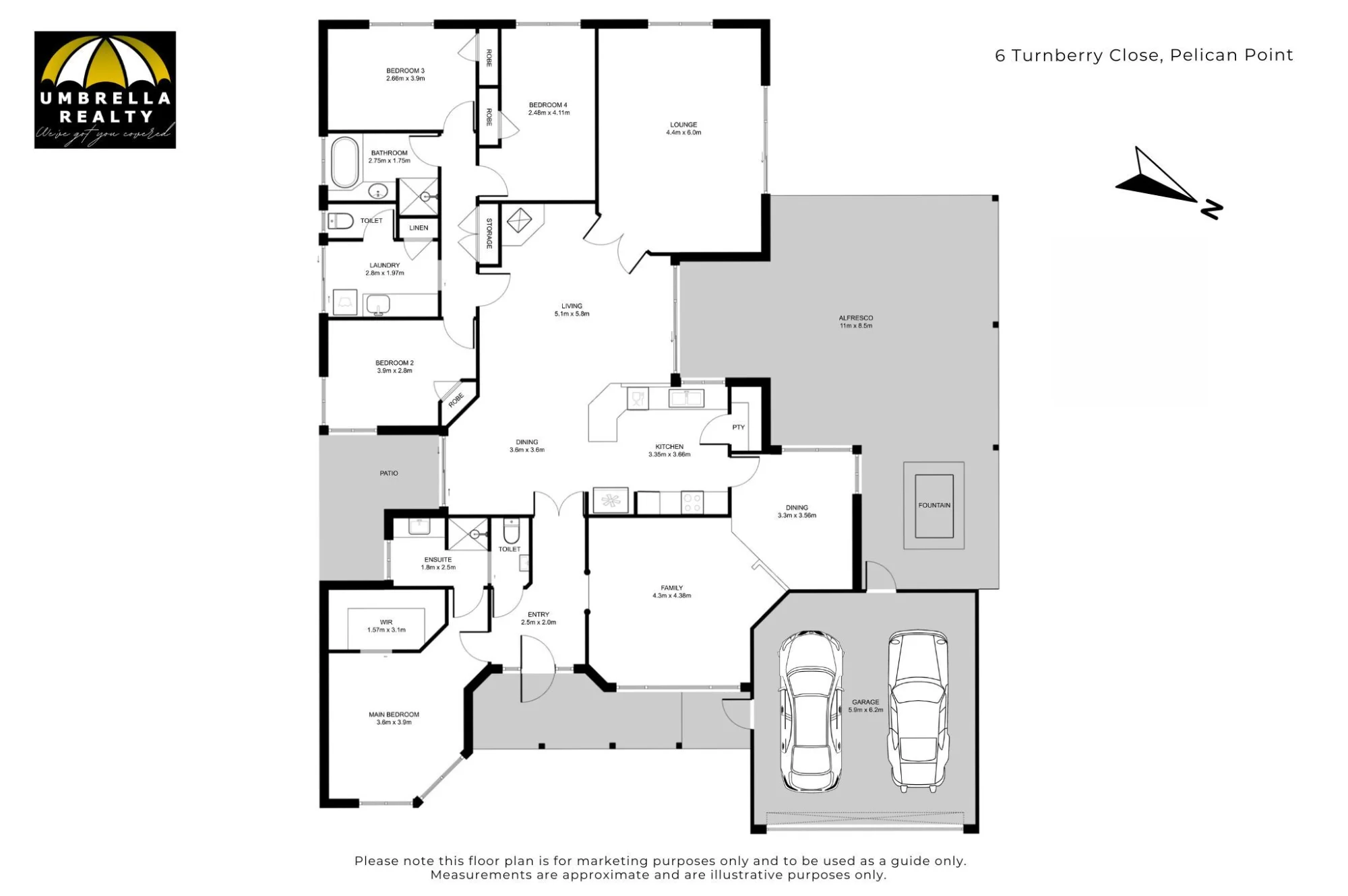 6 Turnberry Way, Pelican Point, WA 6230
