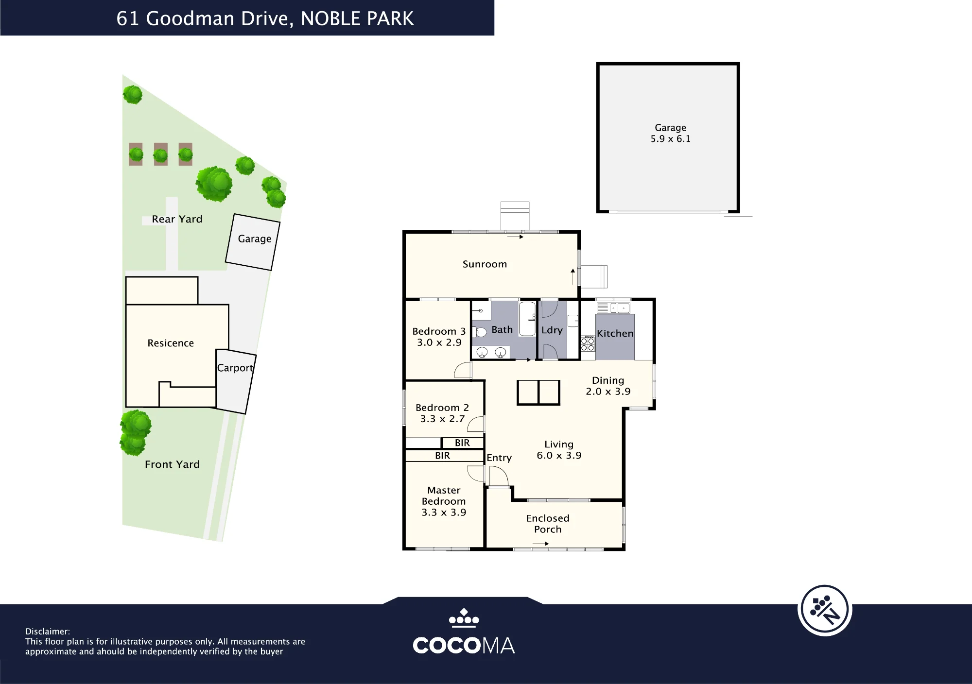 61 Goodman Drive, Noble Park, Vic 3174