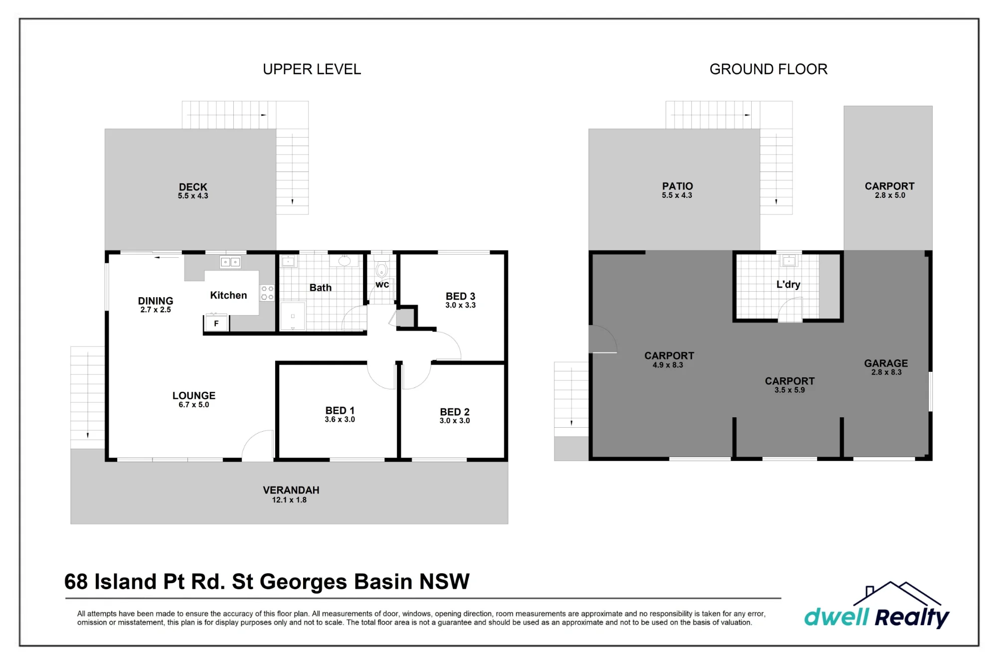 68 ISLAND POINT ROAD, St Georges Basin, NSW 2540