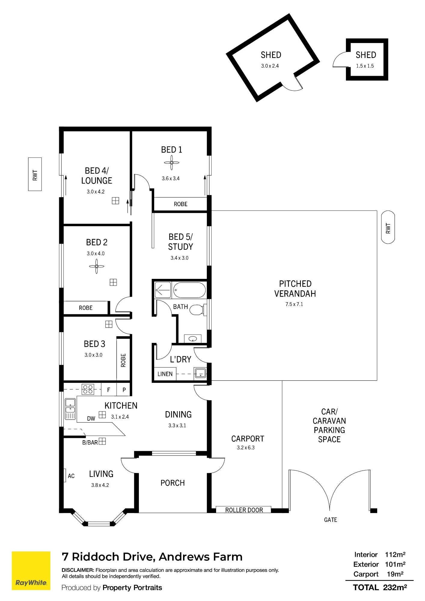 7 Riddoch Drive, Andrews Farm SA 5114