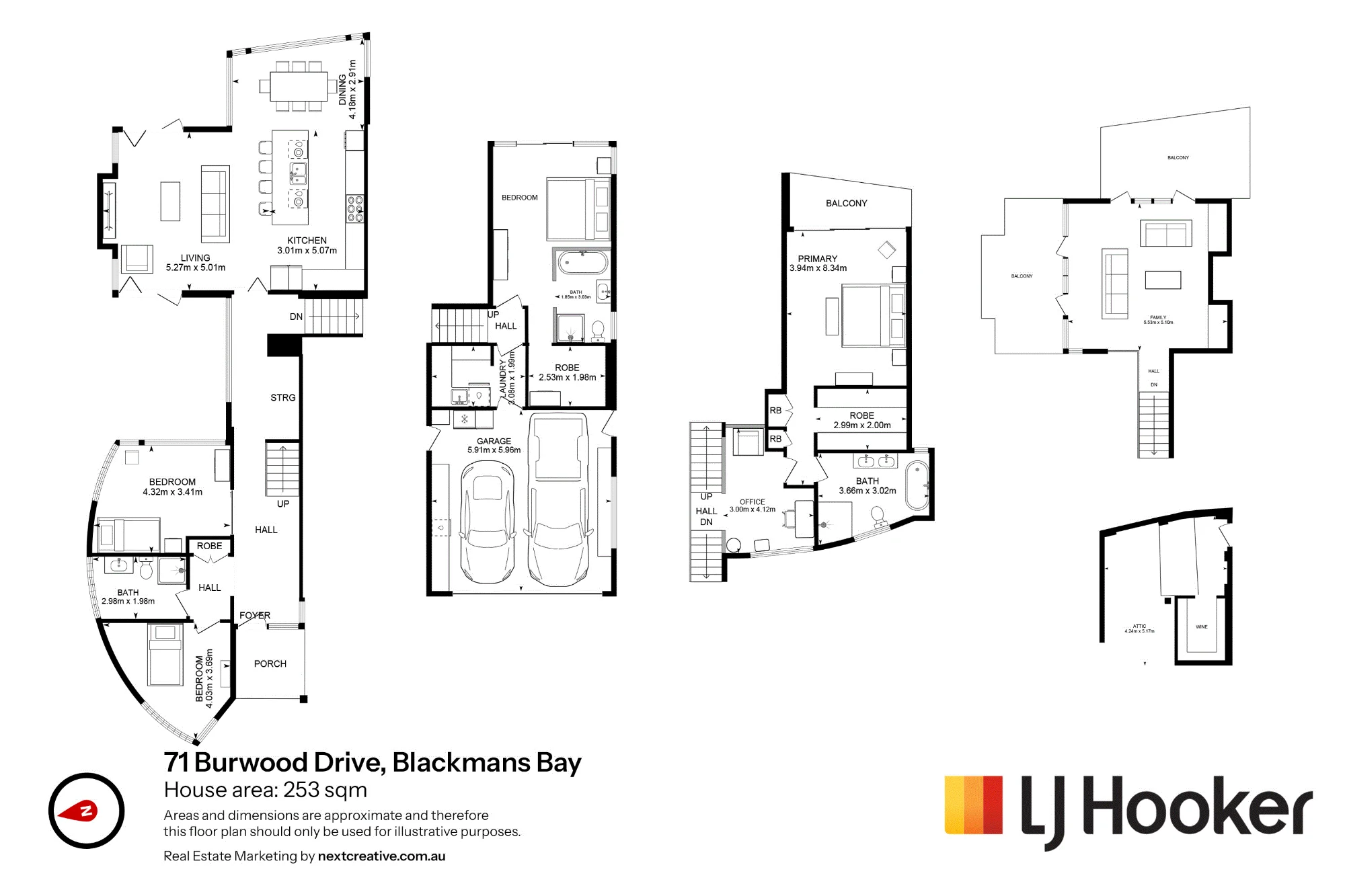 71 Burwood Drive, Blackmans Bay, Tas 7052
