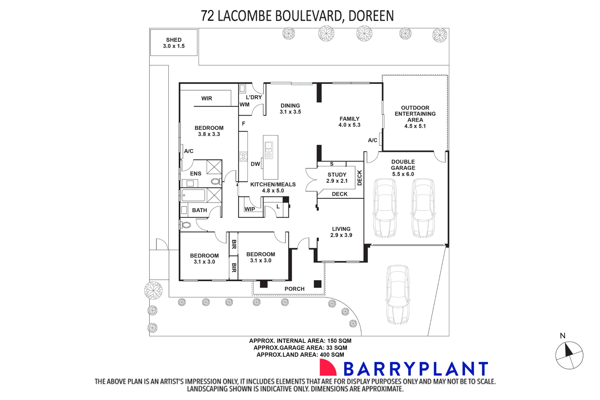 72 Lacombe Boulevard, Doreen, Vic 3754