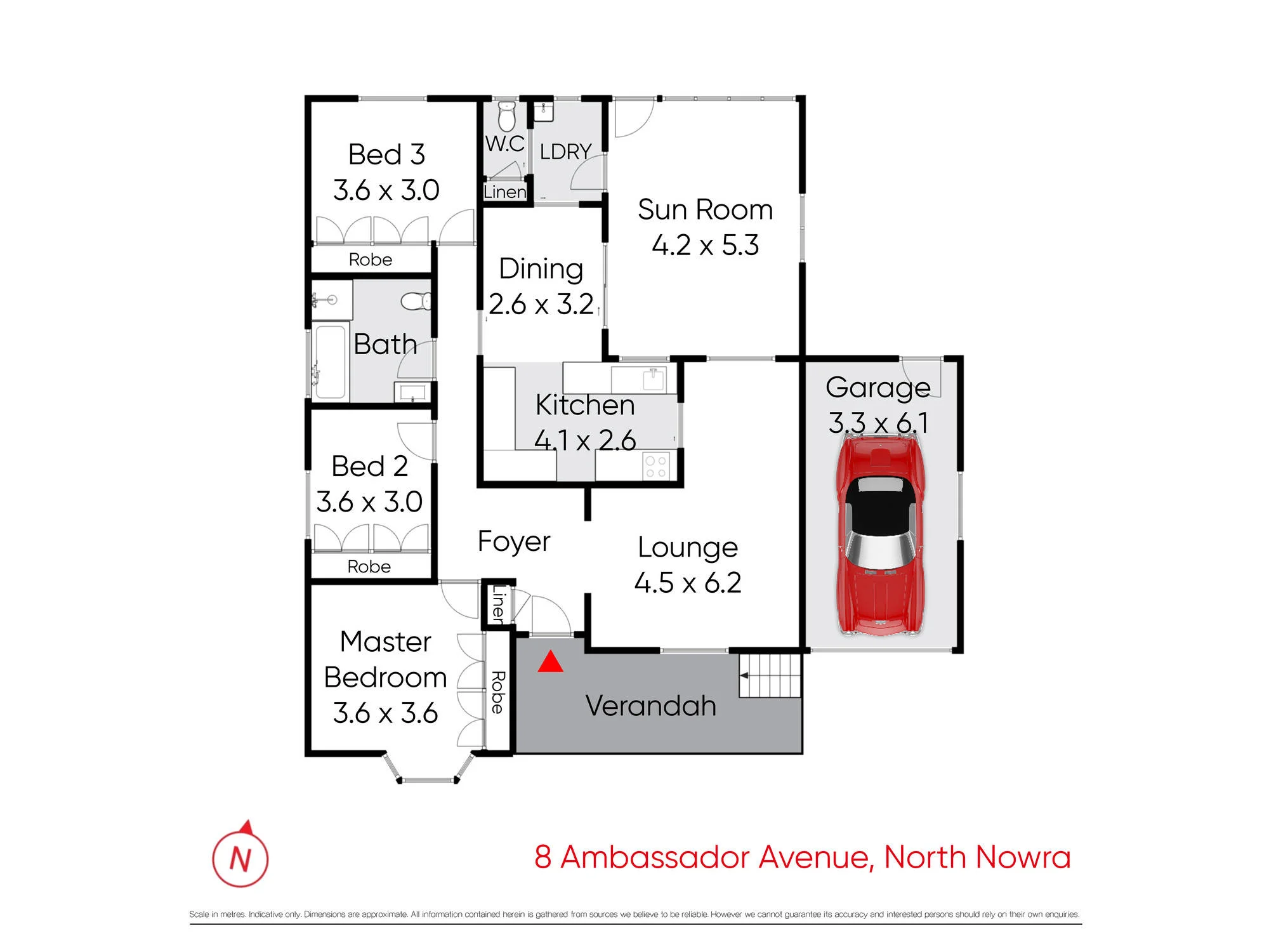 8 Ambassador Avenue, North Nowra, NSW 2541