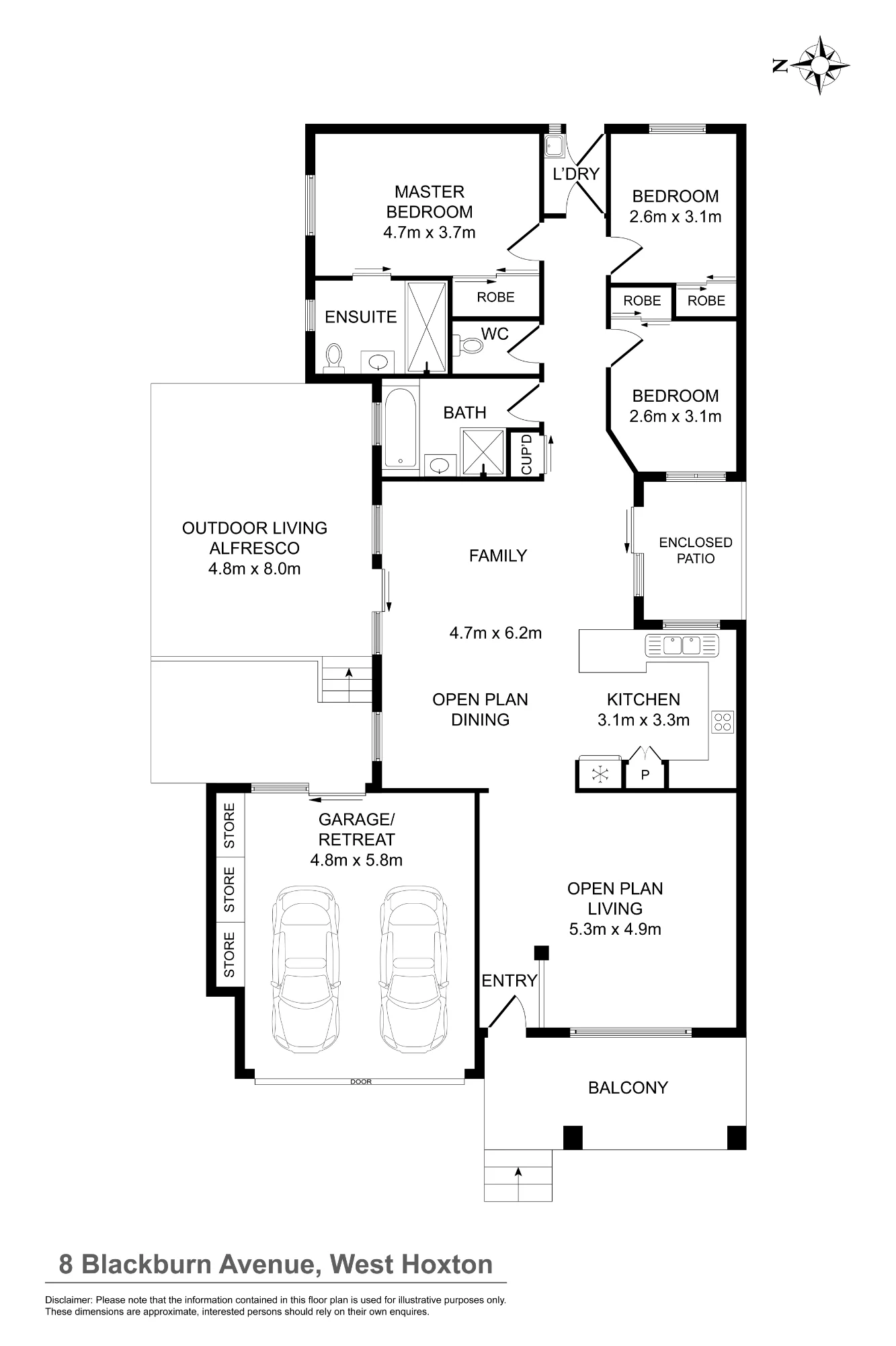 8 Blackburn Avenue, West Hoxton, NSW 2171