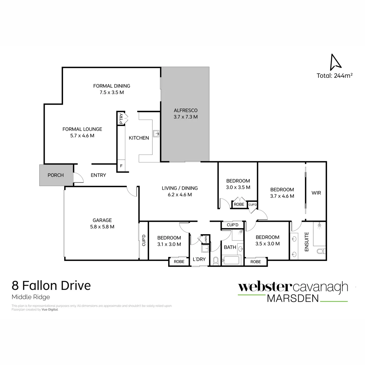 8 Fallon Drive, Middle Ridge, Qld 4350