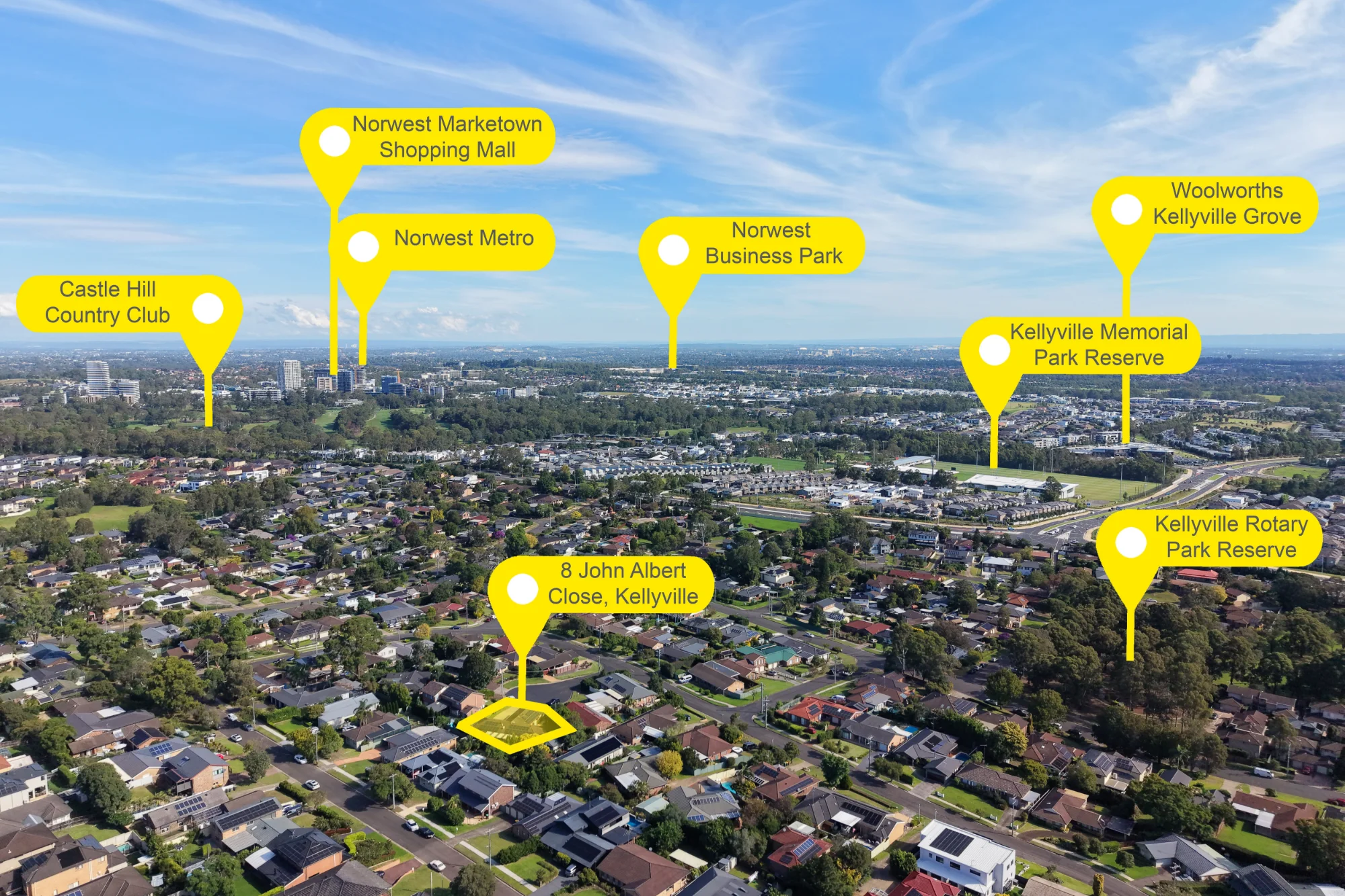 8 John Albert Close, Kellyville, NSW 2155