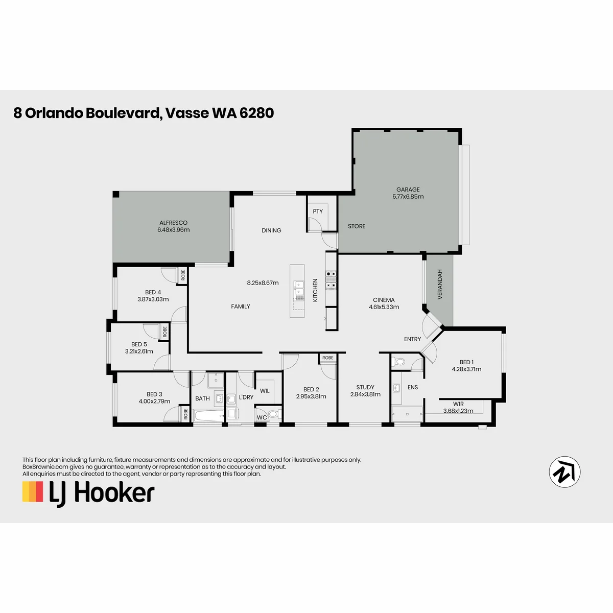 8 Orlando Bvd, Vasse, WA 6280