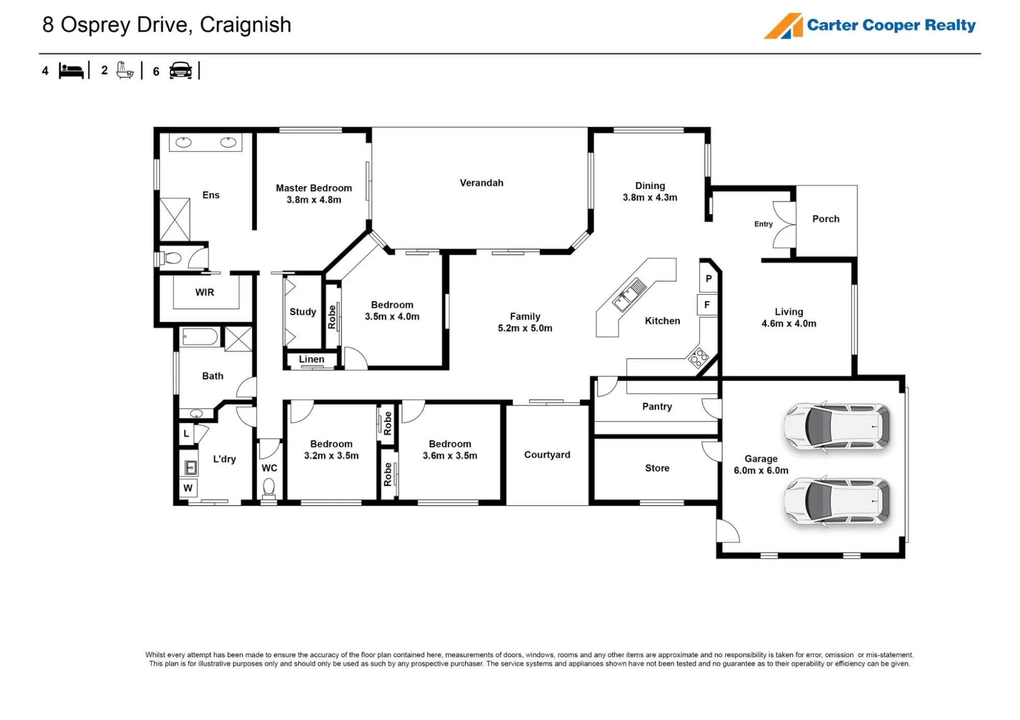 8 Osprey Drive, Craignish, Qld 4655