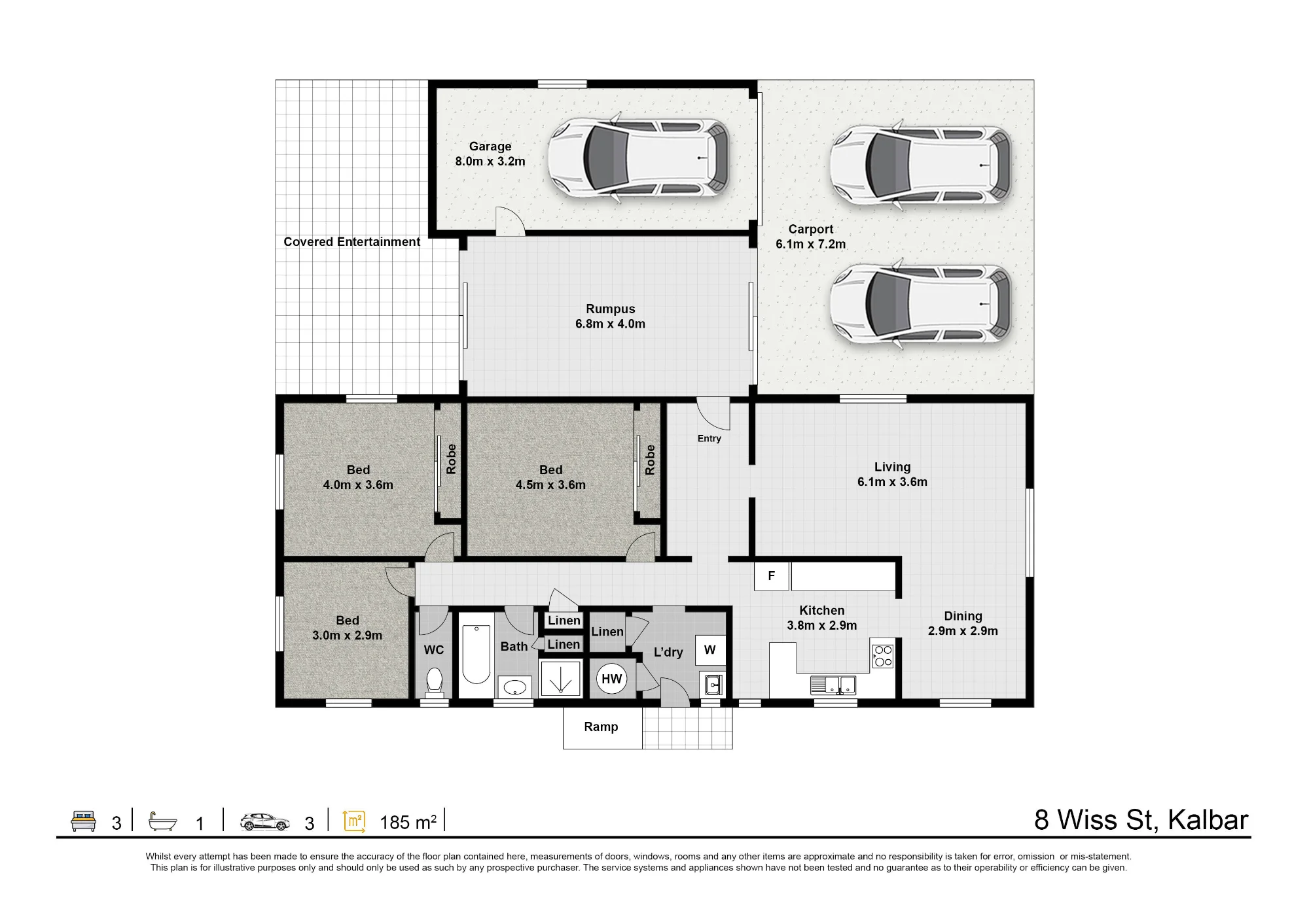 8 Wiss Street, Kalbar, Qld 4309