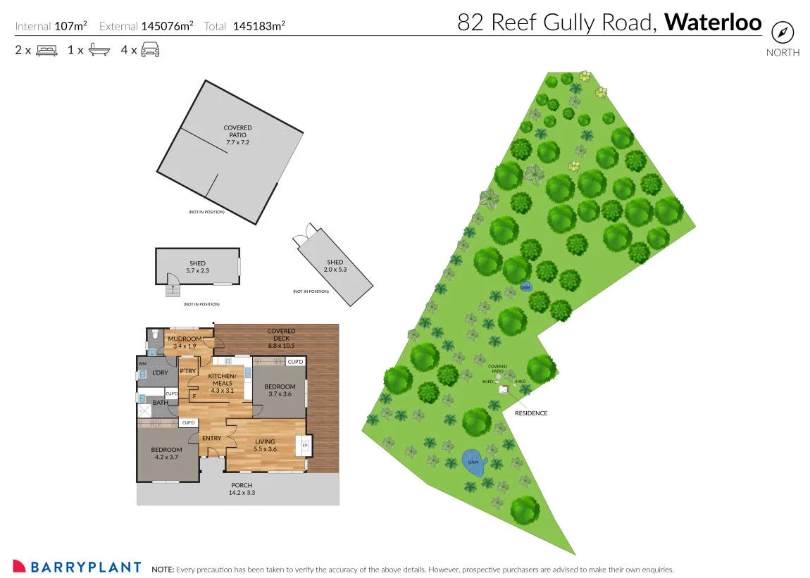 82 Reef Gully Road, Waterloo, Vic 3373