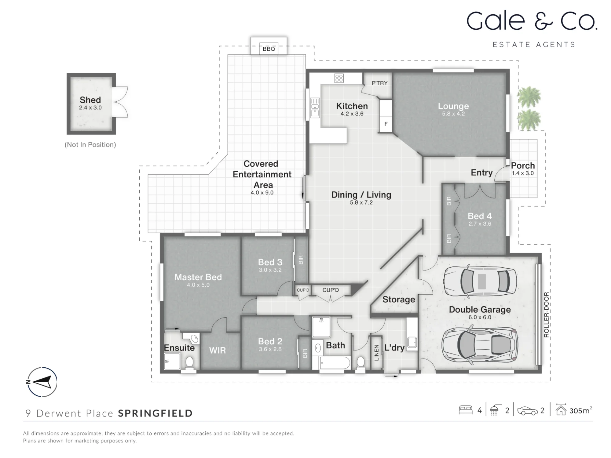 9 Derwent Place, Springfield, Qld 4300