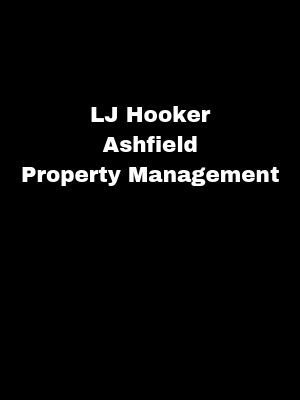 LJ Hooker Ashfield Property Management Real Estate Agent