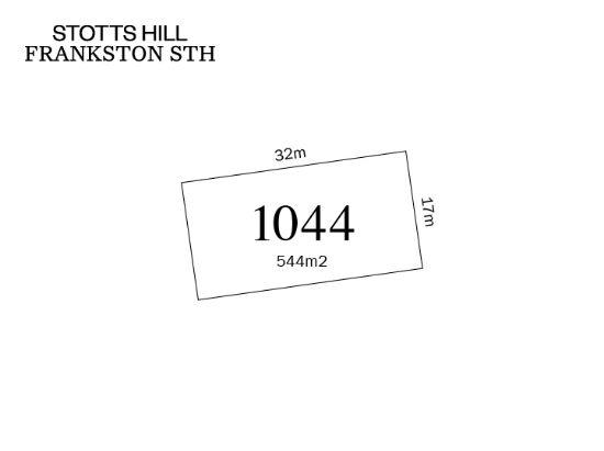 Lot 1044, Stotts Hill Estate, Frankston South, Vic 3199