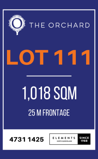 Lot 111, Harvest Lane, Jensen, Qld 4818