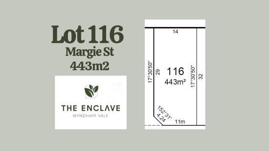 Lot 116, Margie Street, Wyndham Vale, Vic 3024