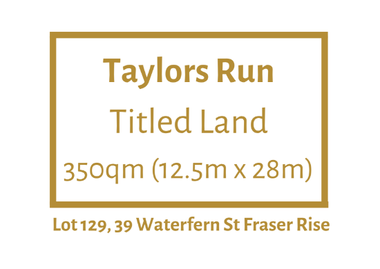 Lot 129, Waterfern Street, Fraser Rise, Vic 3336