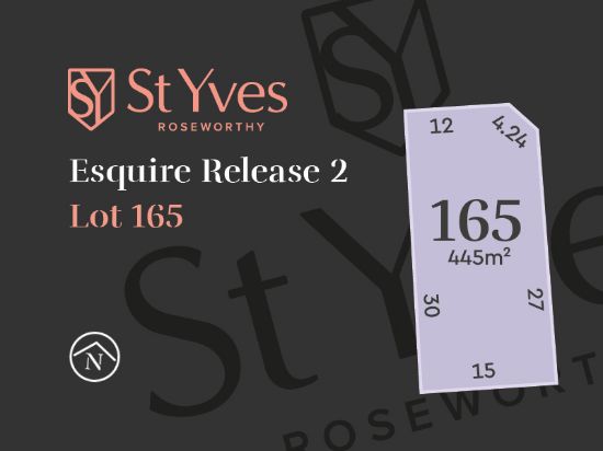 Lot 165, Esquire Circuit, St Yves, Roseworthy, SA 5371