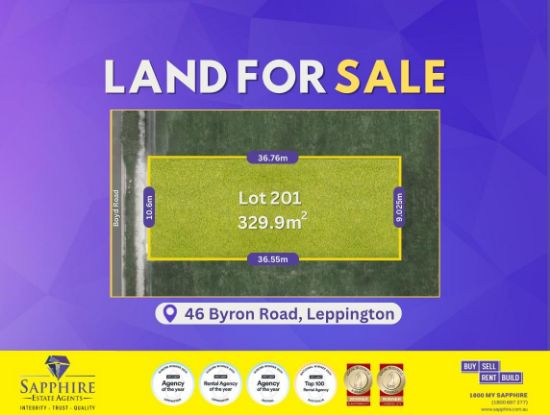 Lot 201, 46 Byron Road, Leppington, NSW 2179