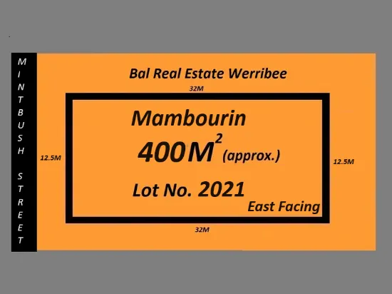 LOT 2021 Mintbush Street, Mambourin, VIC, 3024