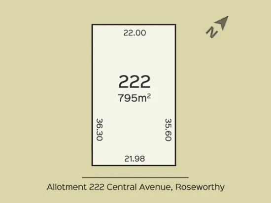 Lot 222 Central Avenue, Roseworthy, SA, 5371