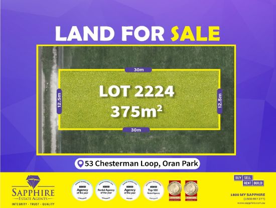 Lot 2224, 53 Chesterman Loop, Oran Park, NSW 2570