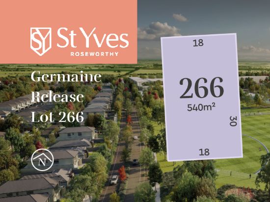 Lot 266, Germaine Grove, St Yves, Roseworthy, SA 5371