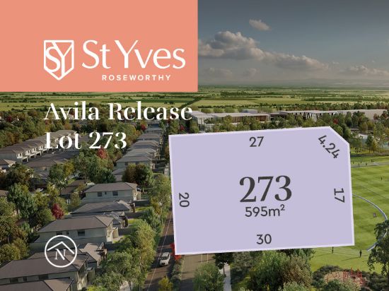 Lot 273, Avila Way St Yves, Roseworthy, SA 5371