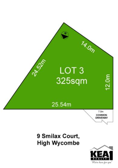Lot 3, 9 Smilax Court, High Wycombe, WA 6057