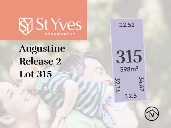 Lot 315, Augustine Drive - St Yves, Roseworthy, SA 5371
