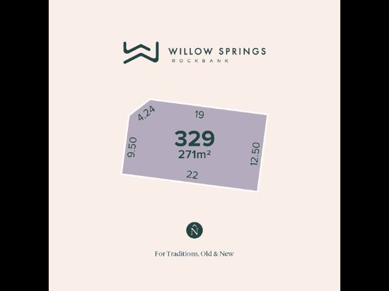 Lot 329 Distaff Way, Willow Springs Estate, Rockbank, Vic 3335