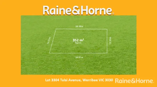 Lot 3304 Tulsi Avenue, Werribee, VIC, 3030