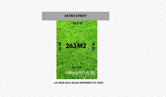 Lot 3916 Astro Street, Werribee, Vic 3030