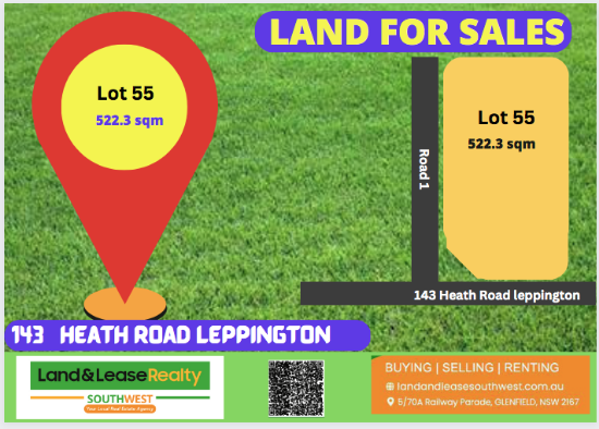 Lot 55, 143 Heath Road, Leppington, NSW 2179