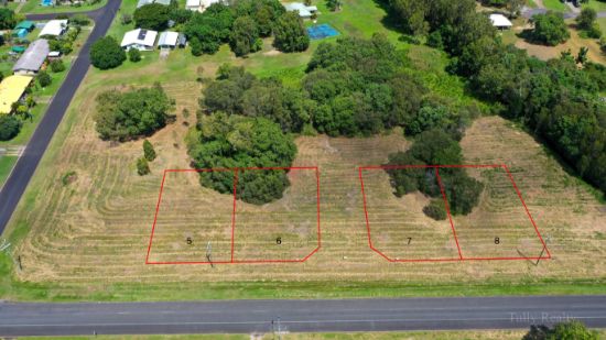 Lot 5,6,7,8 Tully Heads Road, Tully Heads, Qld 4854