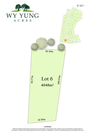 Lot 6, 30 Clifton West Road, Wy Yung, Vic 3875