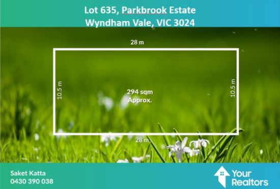 Lot 635, Parkbrook  Estate, Wyndham Vale, Vic 3024