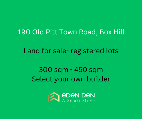 Lot 65, 190 Old Pitt Town Road, Box Hill, NSW 2765