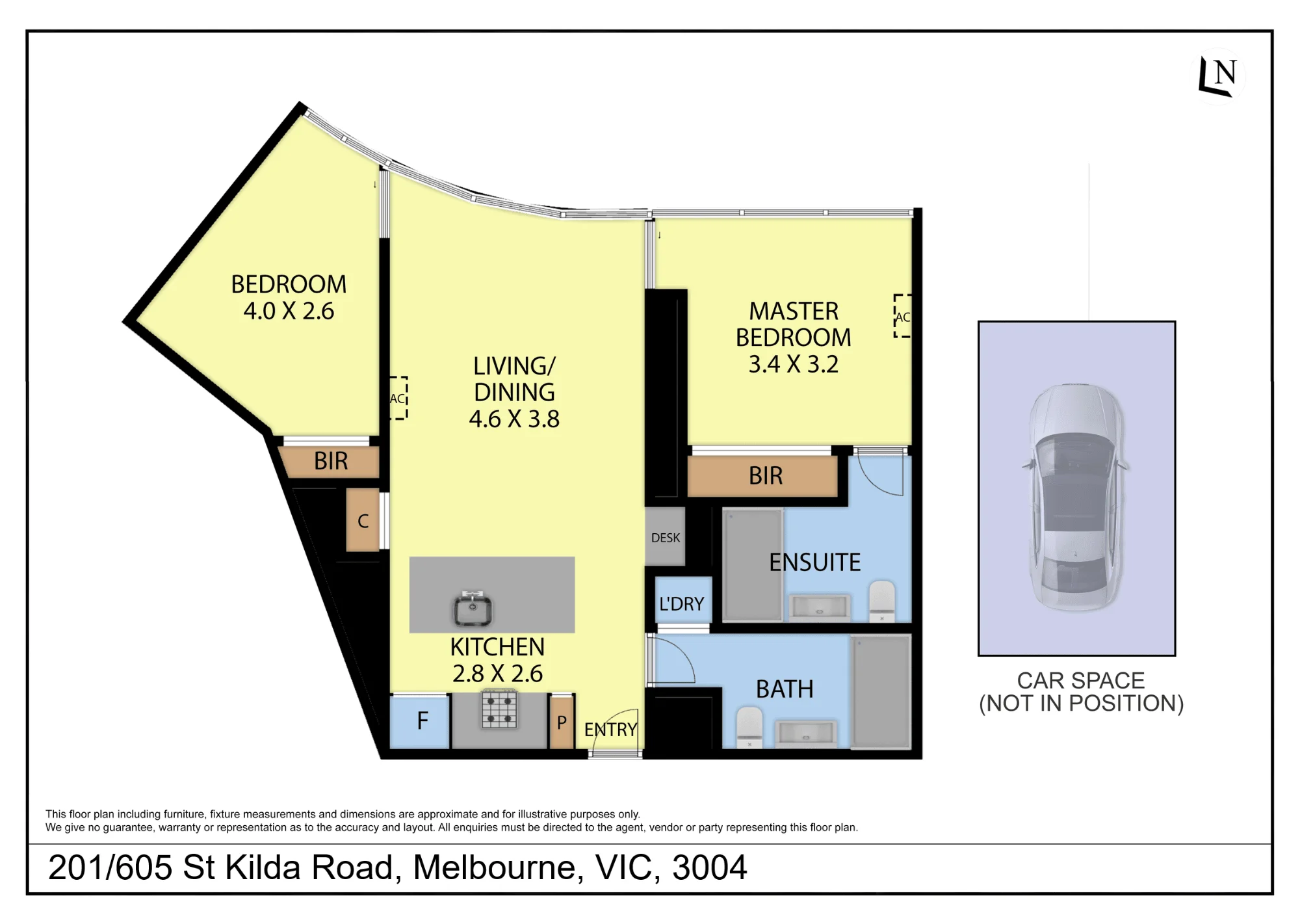 201/605 St Kilda Road, Melbourne, Vic 3004