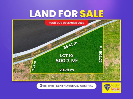 Lot 10, 85 Thirteenth Avenue, Austral, NSW 2179