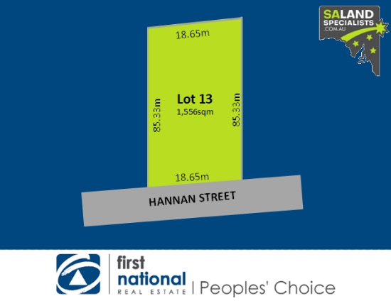 Lot 13 Hannan Street, Eudunda, SA 5374