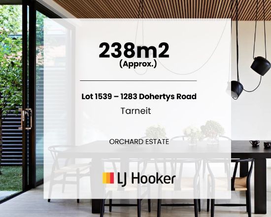 Lot 1539, 1283 Dohertys Road, Tarneit, Vic 3029