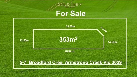 Lot 19, 5-7 beveridge circuit, Armstrong Creek, Vic 3217
