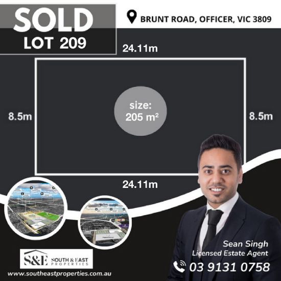 Lot 209 Brunt Road, Officer, Vic 3809
