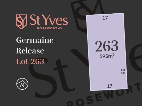 Lot 263, Germaine Grove, St Yves -, Roseworthy, SA 5371