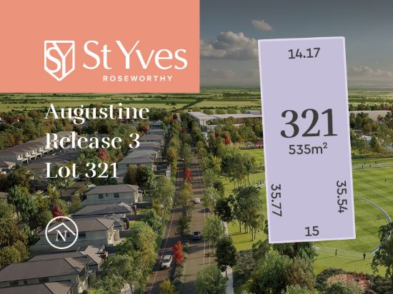 Lot 321, Augustine Drive - St Yves, Roseworthy, SA 5371